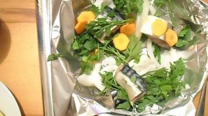 Скумбрия в мультиварке на пару