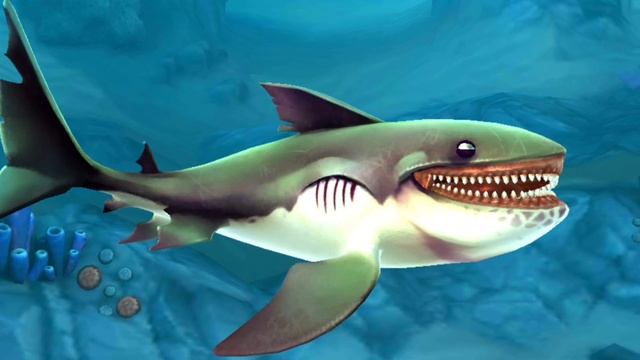 HUNGRY SHARK WORLD - ALL OLD TAUNTING ANIMATIONS смотреть онлайн