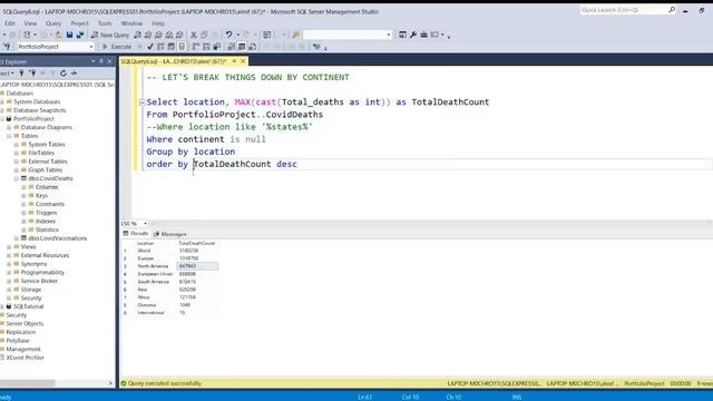 Data Analyst Portfolio Project | SQL Data Exploration | Project 1/4 смотреть онлайн