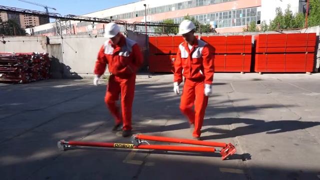 Установка раскоса на опалубку смотреть онлайн