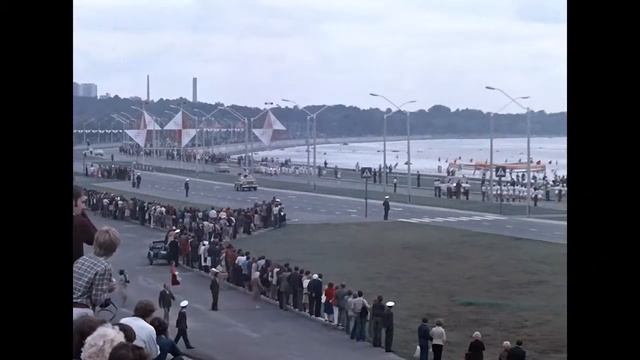 The Opening Ceremony Of The Olympic Regatta In 1980 Tallinn