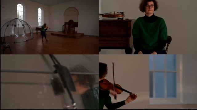 Violins, Chair, Tent
