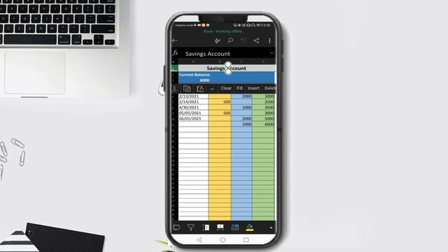 HOW TO INSERT/DELETE A CELL, ROW OR COLUMN IN MICROSOFT EXCEL USING MOBILE DEVICE|EXCEL TUTORIAL202 смотреть онлайн