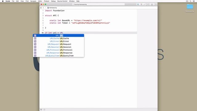Namespacing In Swift With Enums and Structs смотреть онлайн