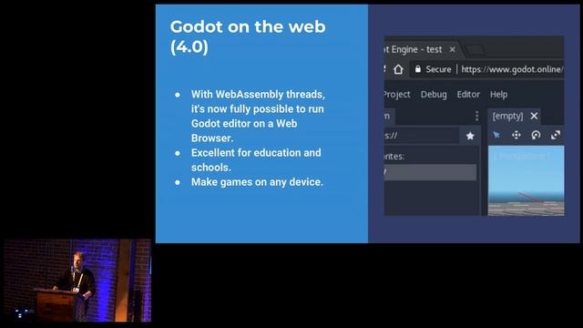 Juan Linietsky: The State of Godot | GDC 2019, at GitHub HQ смотреть онлайн
