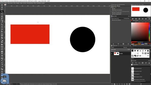 GIMP 2.10 Curso INTERMEDIO ▶▶ 3. Modos de selección смотреть онлайн