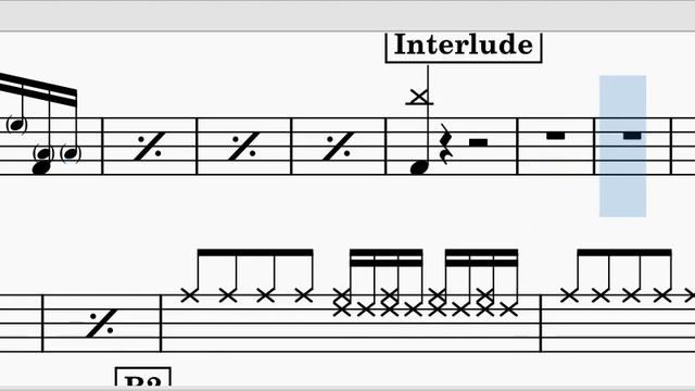Too Good to Not Believe Drum Sheet Music Tutorial смотреть онлайн