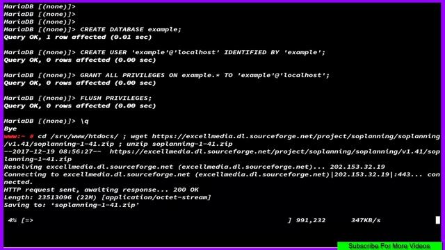 How To install SOPlanning on Opensuse Leap 42.3 смотреть онлайн