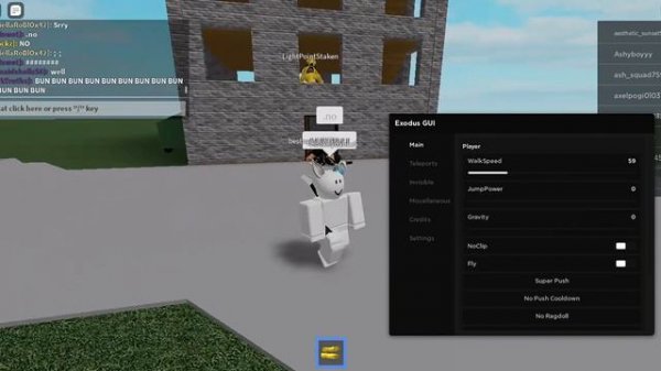 Roblox Ragdoll engine script trolling!
