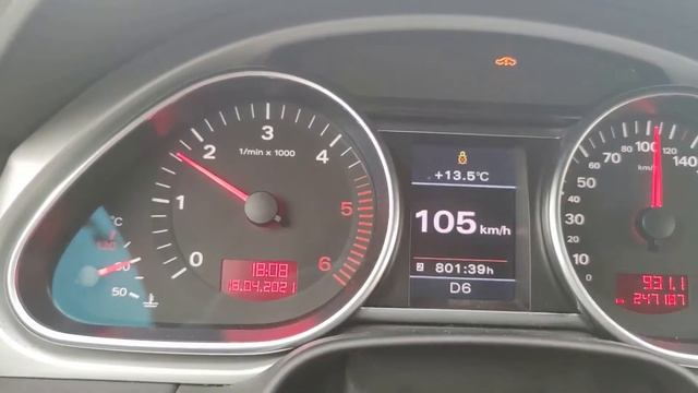 Расход топлива Audi q7 4 2 TDI смотреть онлайн