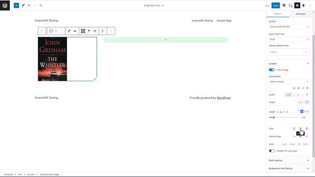 Greenshift:  A Unique WordPress Full Site Page Builder