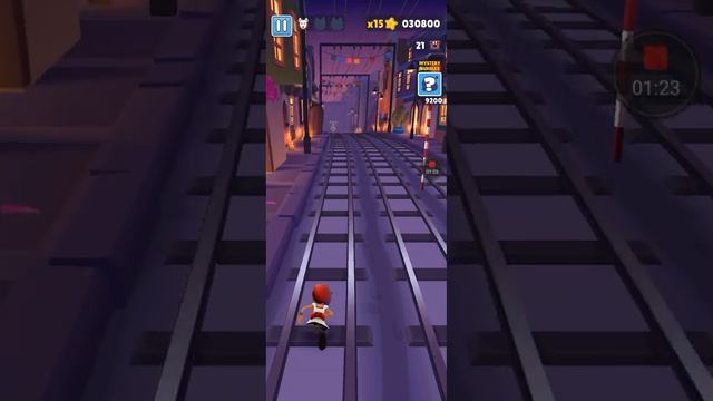 Subway Surfers Android Gameplay with new Subway Surfer Character is the female #005 смотреть онлайн