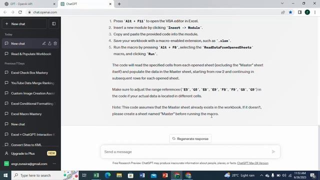 Bring in AI for data consolidation in excel: ai in excel | chatgpt in excel | chatgpt excel vba | a смотреть онлайн