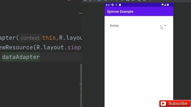 Spinner Android Studio Kotlin смотреть онлайн