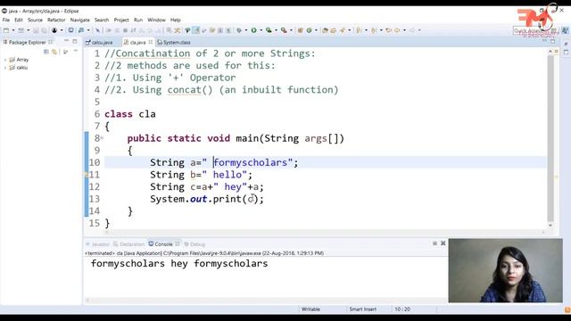 #38 Concatenation of Strings in Java | concat() Method | CORE JAVA | Hindi смотреть онлайн