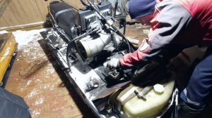 Снегоход Буран. Ремонт редуктора. Часть 1.