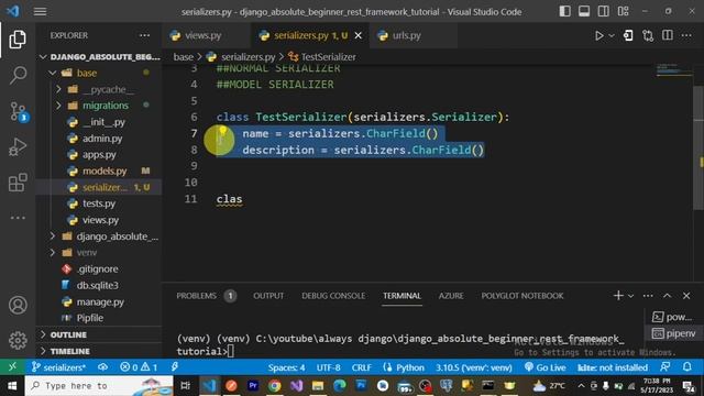 Mastering Django Rest Framework Serializers | Complete Guide and Examples #5 смотреть онлайн