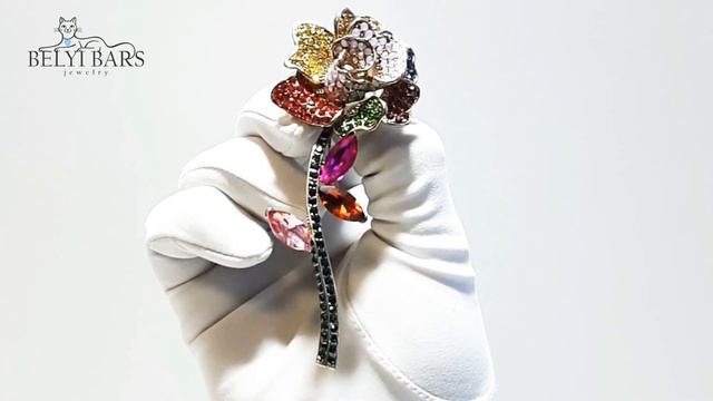 Цветок брошь смотреть онлайн