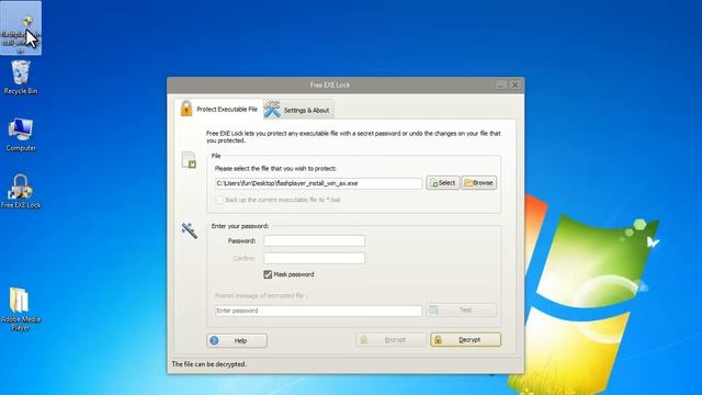 How to Lock EXE Files with Free EXE Locker Software смотреть онлайн