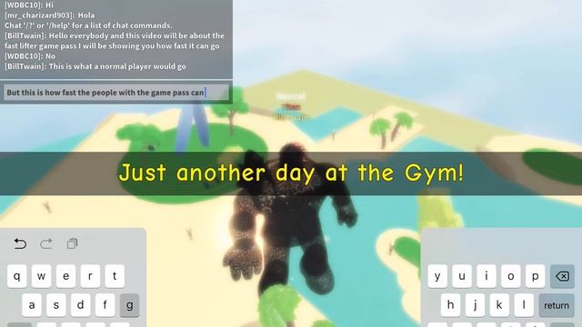 Fast lifter gamepass in lifting simulator (roblox) смотреть онлайн