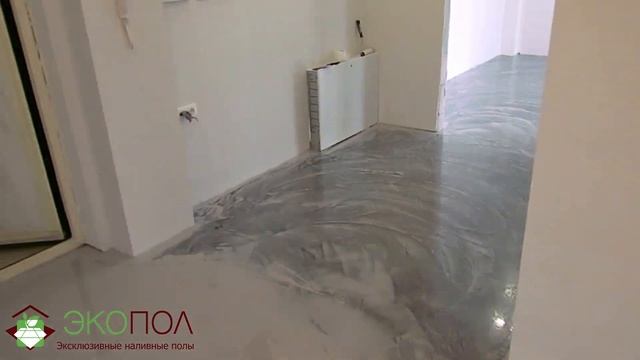 Полимерный пол в квартире. ДоПосле. Отзыв. ООО ЭКО ПОЛ Москва