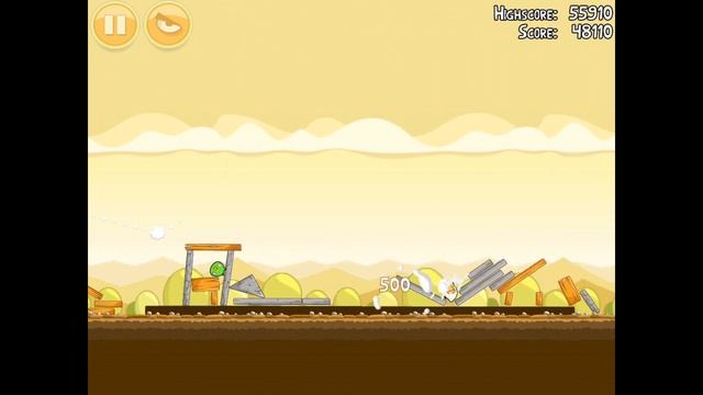 Angry Birds Mighty Hoax 5-1 Walkthrough 3 Star смотреть онлайн