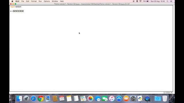 Python tutorial 7 - Random Strings смотреть онлайн