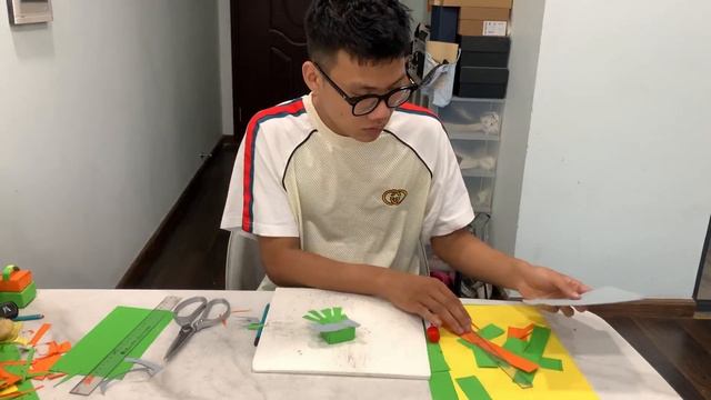 Instruções para dobrar um lindo bolo de origami, parte 3 смотреть онлайн