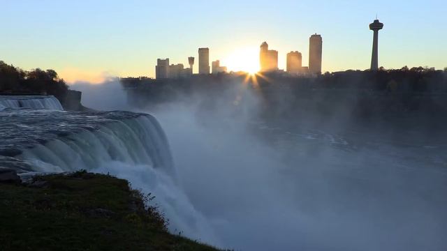 Niagara Falls City in Canada - 4K | UNESCO World Heritage Site смотреть онлайн