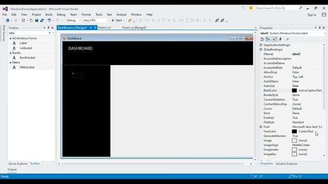 How to connect mysql with winform c# | Designing an UI/Dashboard using winform c# in urdu/hindi смотреть онлайн