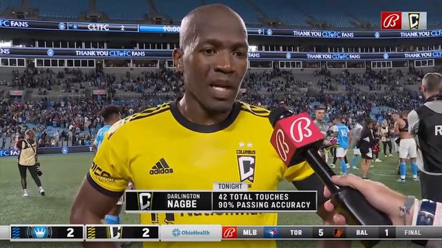 Darlington Nagbe on how Columbus Crew can bounce back after tough finish in Charlotte смотреть онлайн