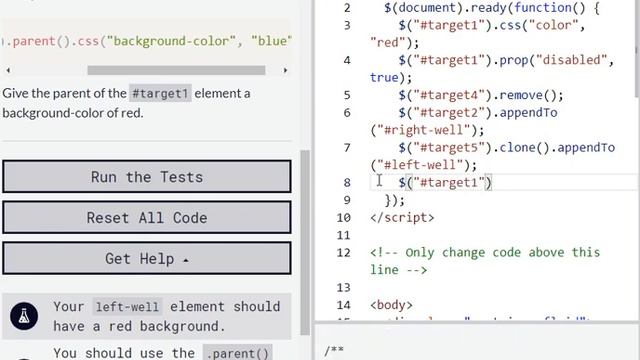 Target the Parent of an Element Using jQuery смотреть онлайн