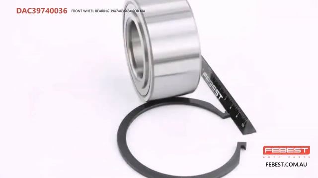 DAC39740036 FRONT WHEEL BEARING 39X74X36X34 FOR KIA смотреть онлайн
