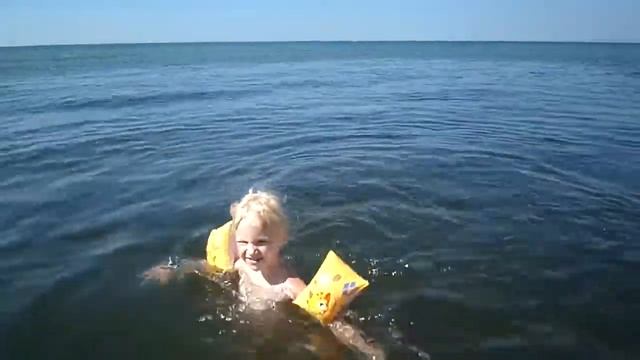 Кинбурнская коса Лиза в море смотреть онлайн