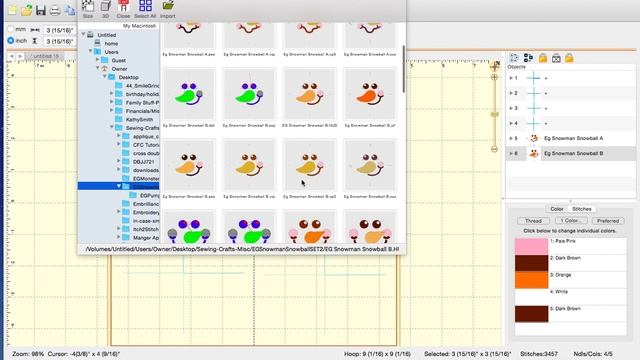 Save time making Snowballs with Embrilliance Software смотреть онлайн