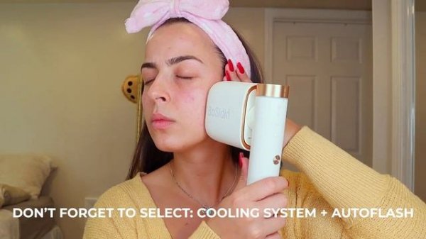 HOW TO USE BOSIDIN LASER HAIR REMOVAL (on the Face) + Dermaplaning + Nira Laser