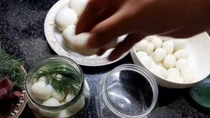 Яйца маринованные  + рецепт для автоклава