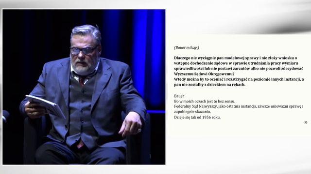 "Prokurator Generalny Fritz Bauer w sprzeczności politycznych interesów. Wywiad" смотреть онлайн