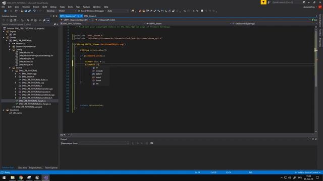 [UE4] [ENG] [C++/BP] TUTORIAL : How to Get User Steam ID смотреть онлайн