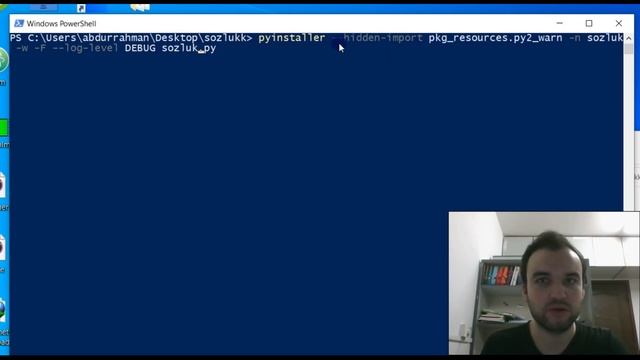 Python Öğreniyoruz - py to exe - Failed to execute script hatasi смотреть онлайн