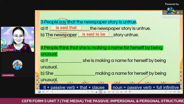 #FORM5 #DOWNLOAD UNIT 7 THE PASSIVE: IMPERSONAL AND PERSONAL STRUCTURE смотреть онлайн