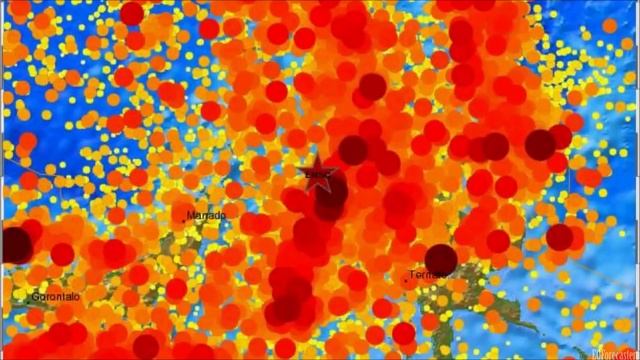 M 7.3 EARTHQUAKE - MOLUCCA SEA - November 15, 2014 смотреть онлайн