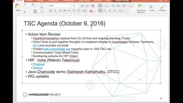 2016 10 06 TSC Meeting смотреть онлайн