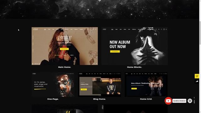 Hyperbent - A Modern Music WordPress Theme Tyron Shannon смотреть онлайн