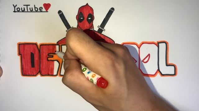 HOW TO DRAW A DEADPOOL | КАК НАРИСОВАТЬ ДЕДПУЛ 2021 смотреть онлайн