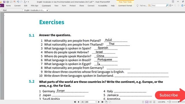 Country, nationality and language Unit 5 English Vocabulary in Use pre-intermediate and Intermediat смотреть онлайн