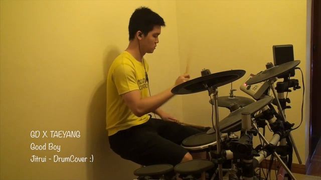 GD X TAEYANG (BIGBANG) - GOOD BOY Drum Cover - Jitrui :)