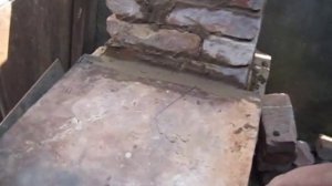 Простейшая уличная печка  из кирпича своими руками