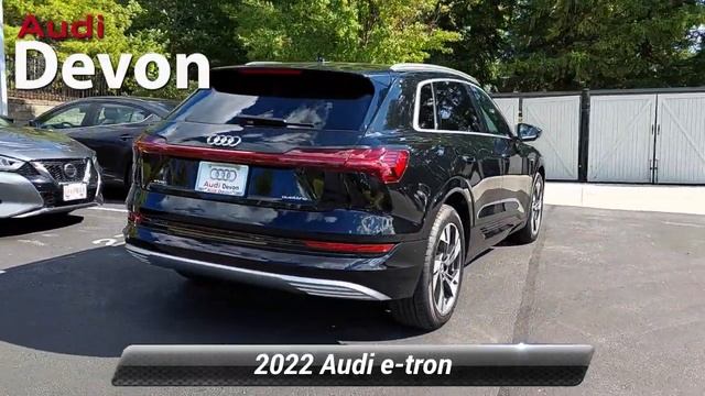 Used 2022 Audi e-tron Premium Plus, Devon, PA U3639 смотреть онлайн