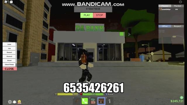 roblox id da Hood codes part #2 смотреть онлайн